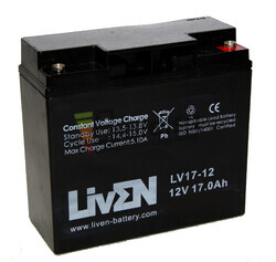 Batera 12 V 17 Amperios Liven Battery LV17-12